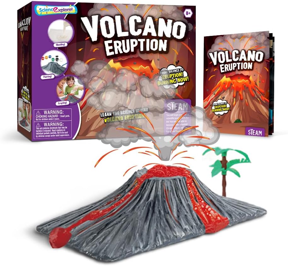 Caemora Volcano Science Experiment Kit