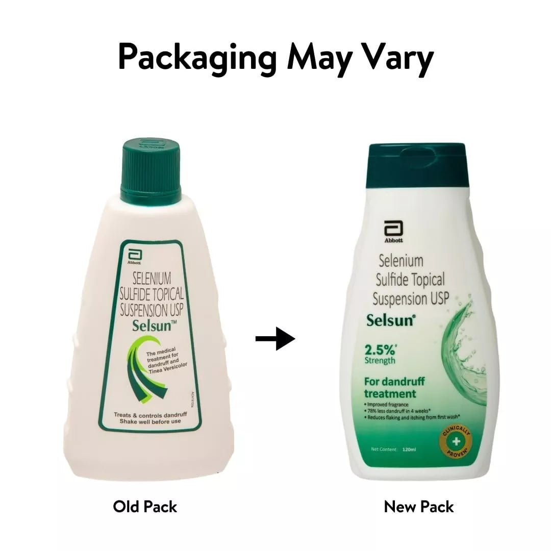 Selsun Suspension Anti Dandruff Shampoo 120ml