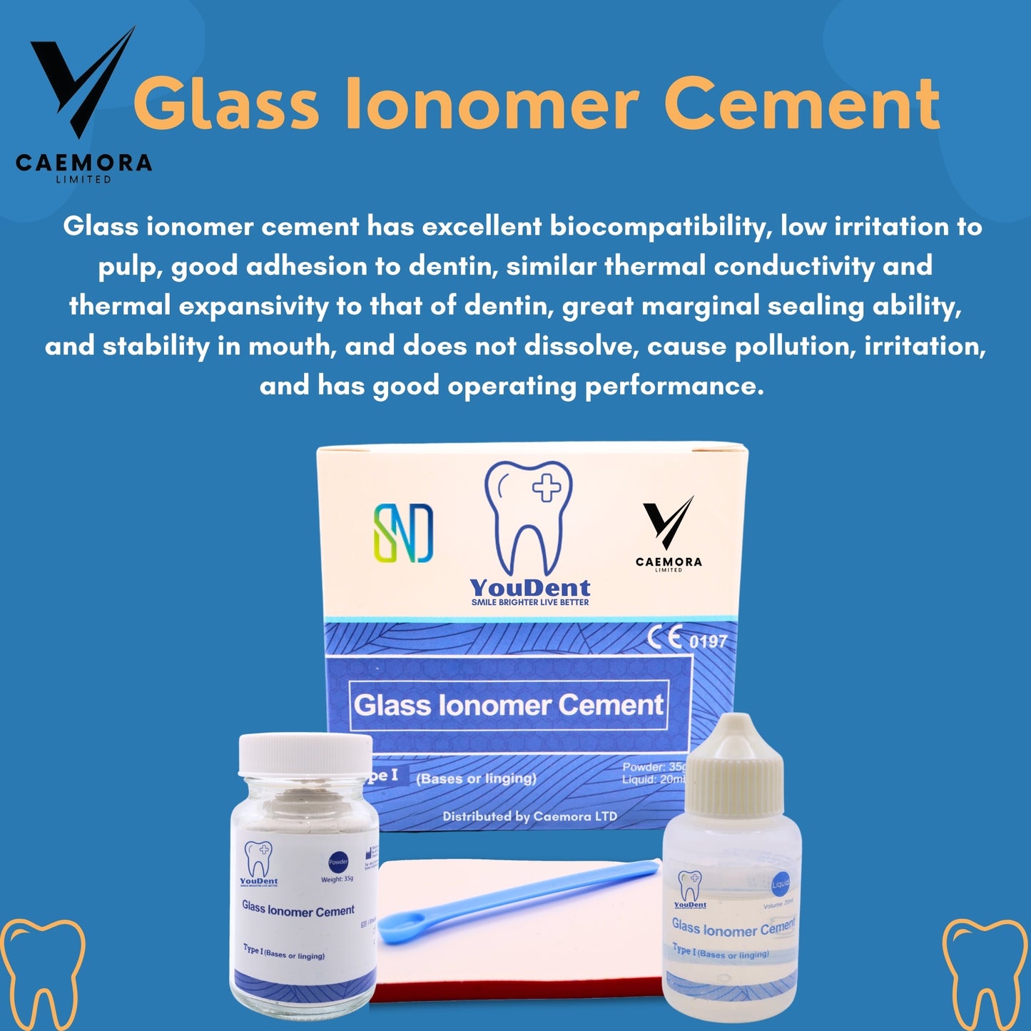 YouDent Glass Ionomer Dental Cement Type 1