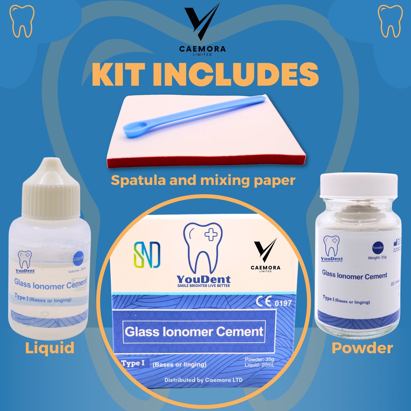 YouDent Glass Ionomer Dental Cement Type 1