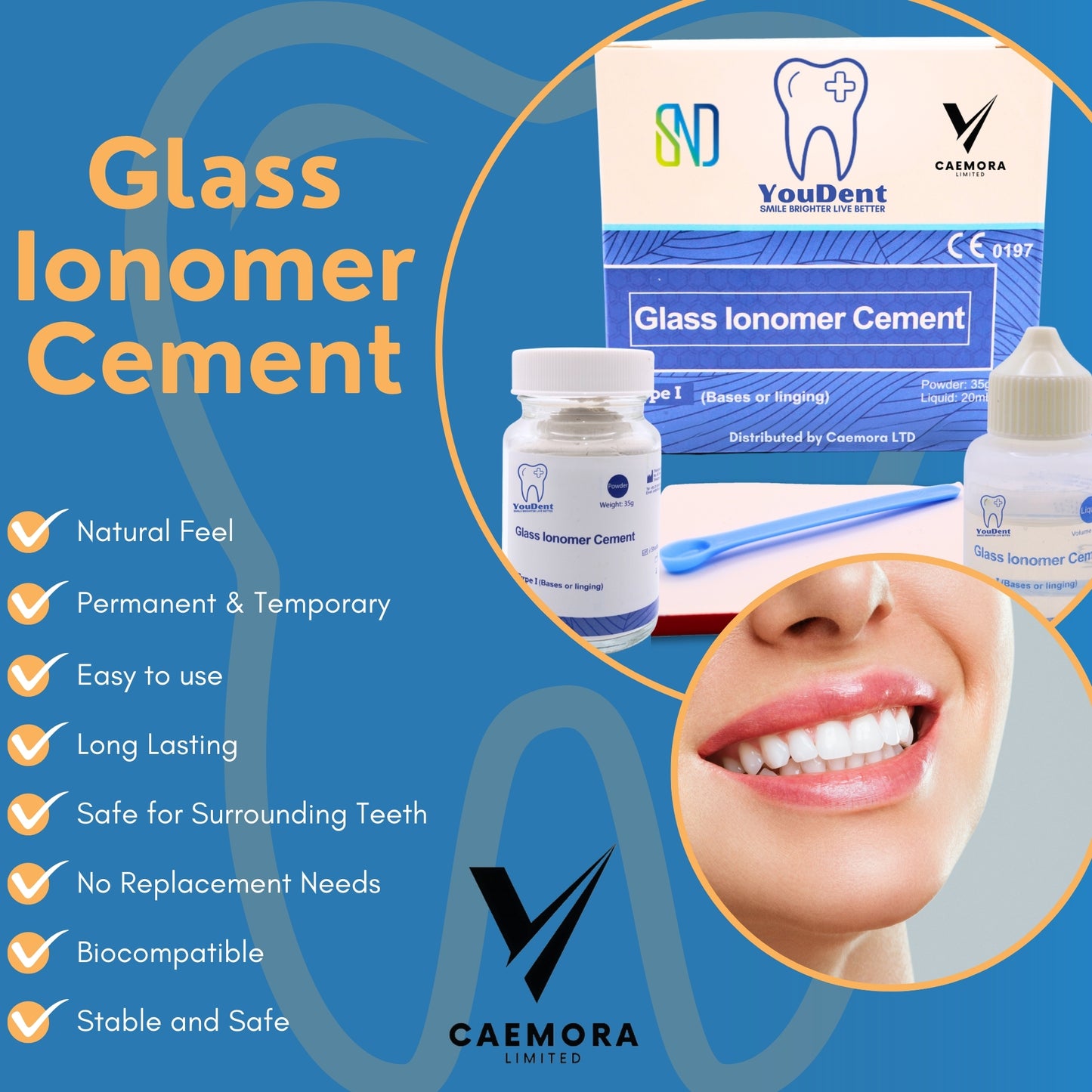 YouDent Glass Ionomer Dental Cement Type 1