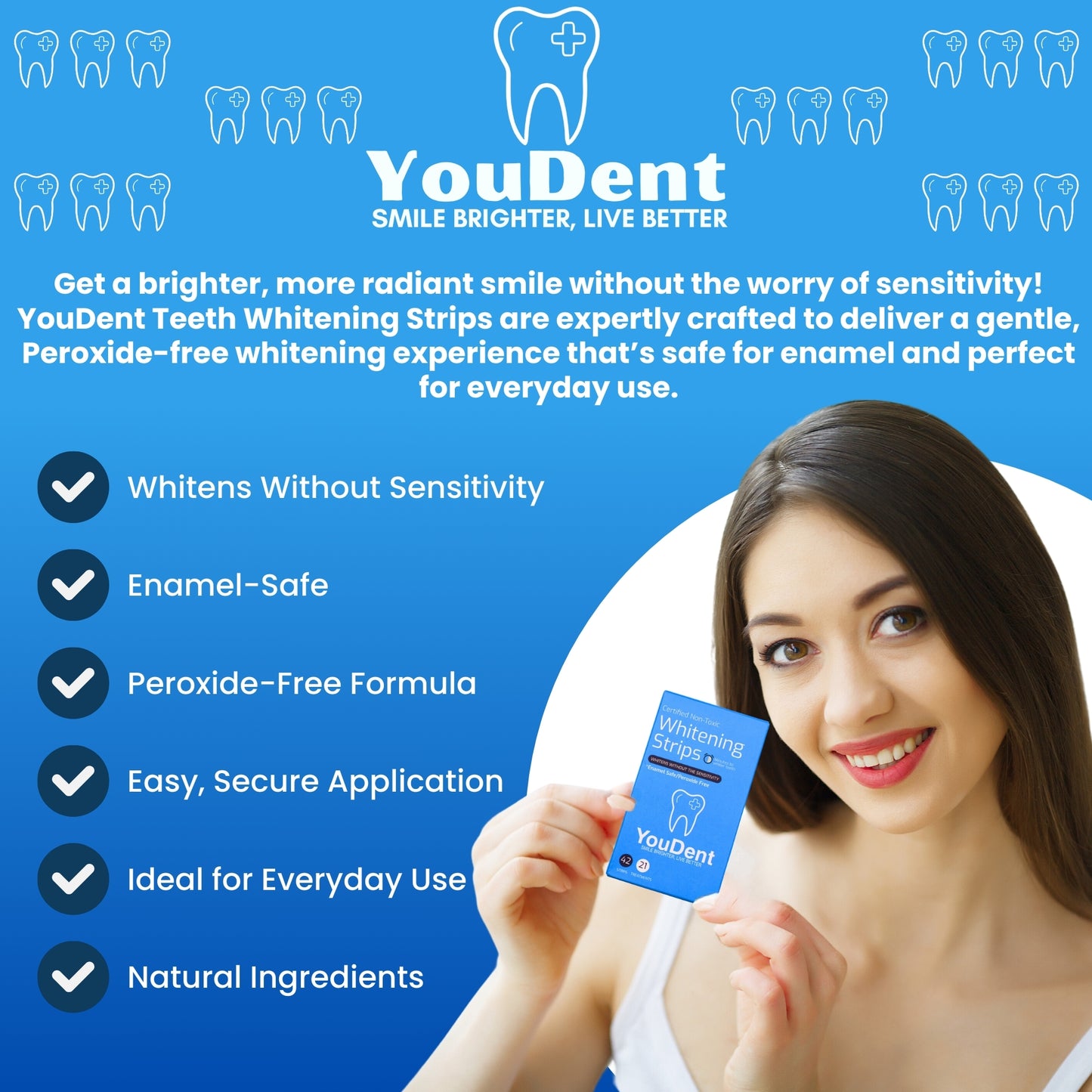 YouDent Professional Teeth Whitening Strips