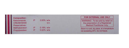 Antifungal Ketoconazole 2% Cream